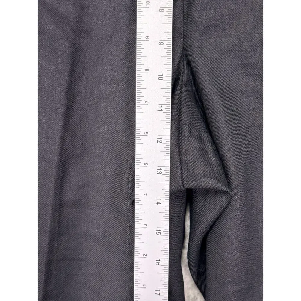 New J Crew 14 Womens Kate Straight Leg Stretch Linen Trouser